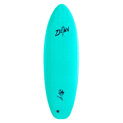 Drag Dart Zoltan Thruster 6ft Softboard - Turquoise/Black - Buy online today at Down the Line Surf. International shipping available.