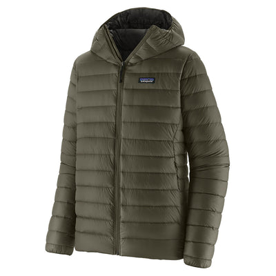 Patagonia Men's Down Sweater Hoody - Basin Green - Buy online today at Down the Line Surf. International shipping available.