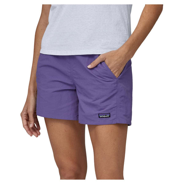 Patagonia Women's Baggies 5" Shorts Perennial Purple Down the Line Surf