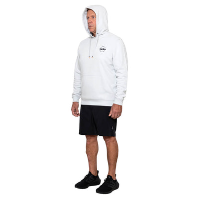 JS Baron Mid Weight Fleece Hoody - Ozone Grey - Buy online today at Down the Line Surf. International shipping available.