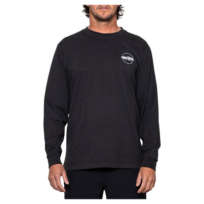 JS Baron Long Sleeve Tee - Washed Black - Buy online today at Down the Line Surf. International shipping available.