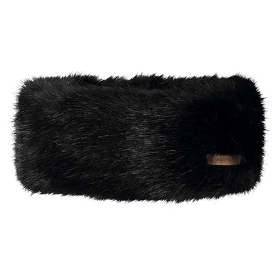 Barts Fur Headband - Black - Buy online today at Down the Line Surf. International shipping available.