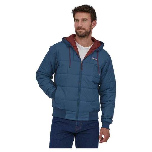 Patagonia Men s Box Quilted Hoody Tidepool Blue