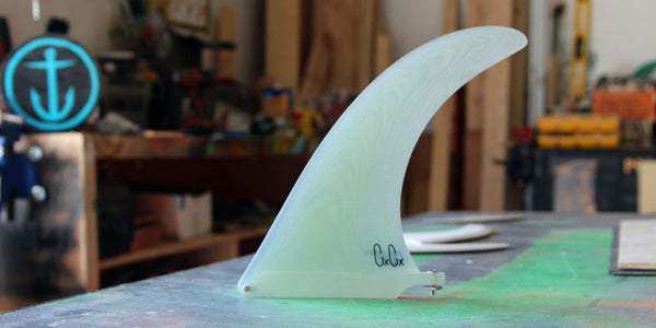 Captain Fin Co. Christenson Tracker Fin - Clear