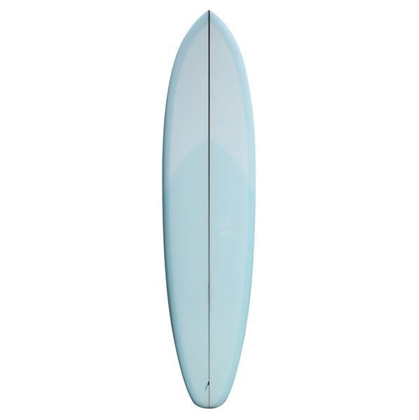 Christenson Flat Tracker Surfboard (Ice Blue) - 7'6