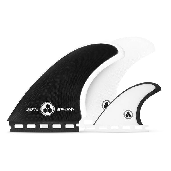 Channel Islands Merrick Gudauskas Twin plus Stabilizer Fin Set Channel Islands Merrick Gudauskas Twin plus Stabilizer Fin Set