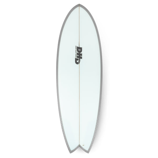 DHD Mini Twin II Surfboard - Summer Series - Grey Slate