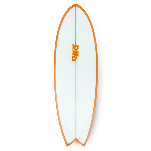 Buy DHD Mini Twin 2 Summer Series Orange Crush Surfboard