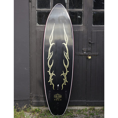 Drag Dart X Passport Collab 6'6 Softboard - Stout/Black - Buy online today at Down the Line Surf. International shipping available.