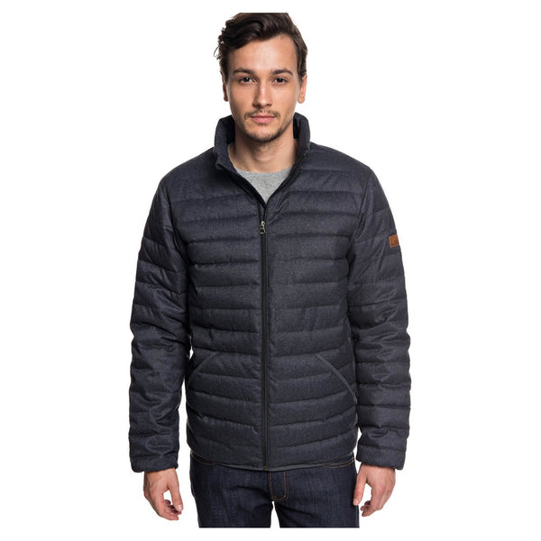 Quiksilver Everyday Scaly Puffer Jacket Dark Grey Heather