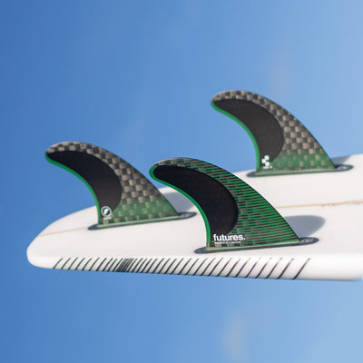 Futures Fins F6 Blackstix Tri Fin Set - Medium - Buy online today at Down the Line Surf. International shipping available.