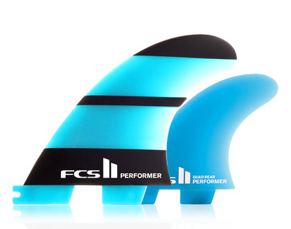 FCS II PAFORMER (パフォーマー）QUAD REAR NEO GLASS MEDIAM FCS II Performer Neo Glass Eco Tri Fin Orange