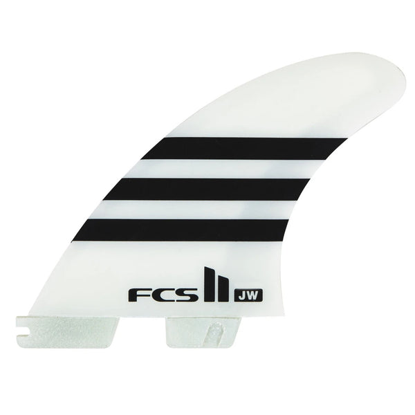 FCS II Julian Wilson PC Aircore Tri Fin Set black white - Large