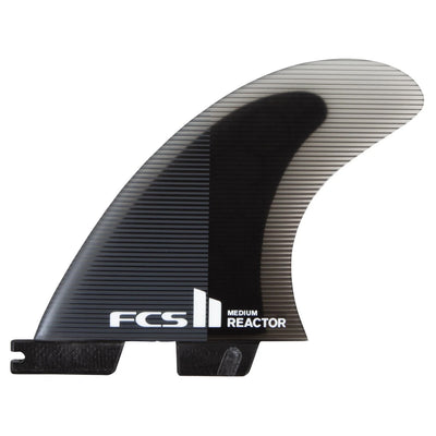 FCS II Reactor PC Tri Fin Set - Medium - Buy online today at Down the Line Surf. International shipping available.