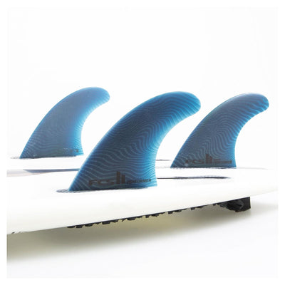 FCS II Performer Neo Glass Eco Tri Fin Set - Buy online today at Down the Line Surf. International shipping available.