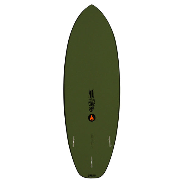 JS Flame Fish Softboard Military