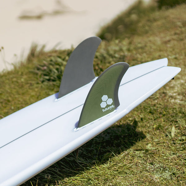 Channel Islands Britt Merrick Twin Fin Set - Fibreglass - Down the