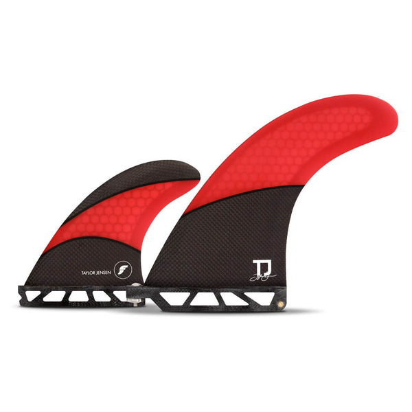 Futures Fins Taylor Jensen 2+1 Fin Set - Red