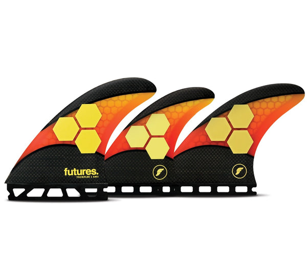 Futures Fins AM2 Techflex Tri Quad Fin Set - Large