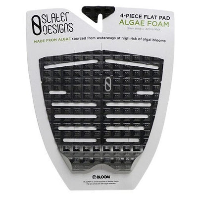 Firewire Slater Designs 4 Piece Flat Tail Pad - Black/Grey - Buy online today at Down the Line Surf. International shipping available.