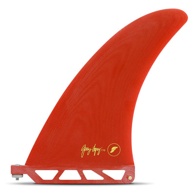 Futures Fins Gerry Lopez 7.75" Longboard Fin - Red - Buy online today at Down the Line Surf. International shipping available.