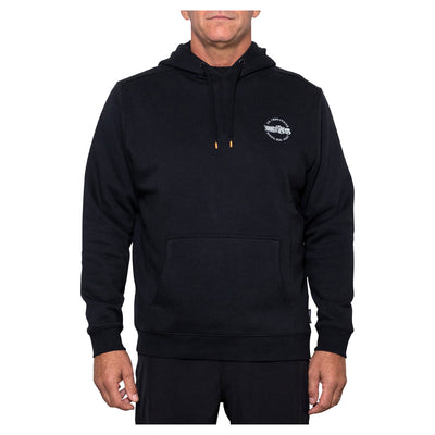 JS Baron Mid Weight Fleece Hoody - Washed Black - Buy online today at Down the Line Surf. International shipping available.
