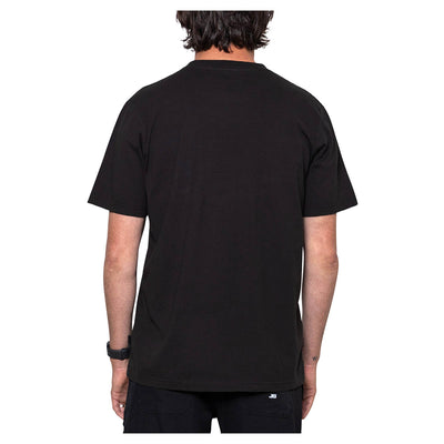 JS Embroided Text Tee - Washed Black - Buy online today at Down the Line Surf. International shipping available.