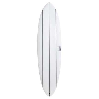 JS Big Baron Softboard - White - Buy online today at Down the Line Surf. International shipping available.