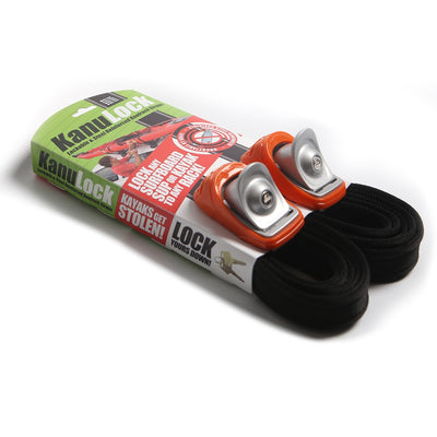 Kanulock 5.4M/18FT Lockable Tie-Down Straps - Buy online today at Down the Line Surf. International shipping available.