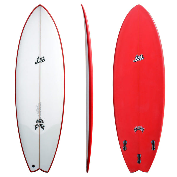 Lost RNF 96 Surfboard - Red