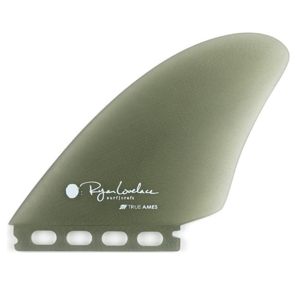 TRUE AMES Lovelace Piggyback Keel 2フィン True Ames Lovelace Piggyback Fiberglass Keel Twin Tab - USEDSURF