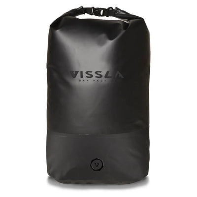 Vissla 7 Seas 35L Dry Backpack - Black 2 - Buy online today at Down the Line Surf. International shipping available.
