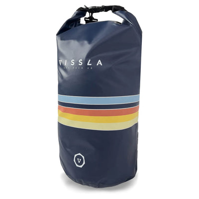 Vissla 7 Seas 20L Dry Bag - Navy - Buy online today at Down the Line Surf. International shipping available.