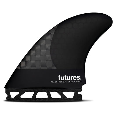 Futures Fins Machado Pivot Blackstix Fins - Buy online today at Down the Line Surf. International shipping available.