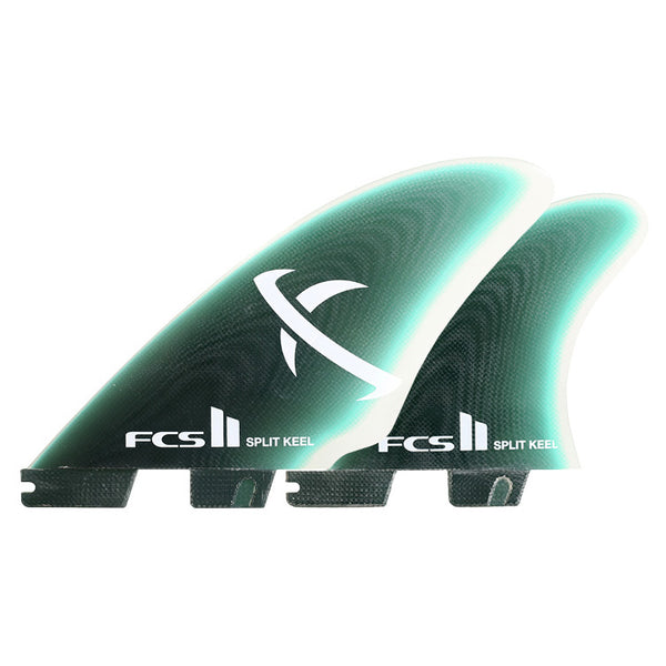 FCS II MB Split Keel Quad Fin Set