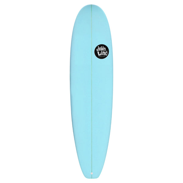 DTL Surf Co. Mini Mal Surfboard - Blue Spray
