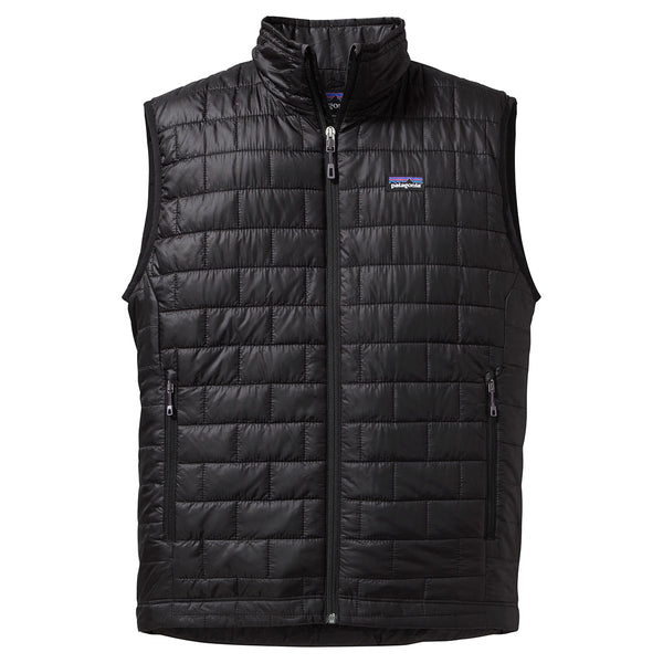 Patagonia black puffer vest hot sale