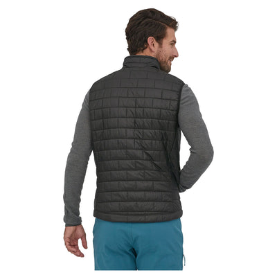 Patagonia Men's Nano Puff Vest - Black - Buy online today at Down the Line Surf. International shipping available.
