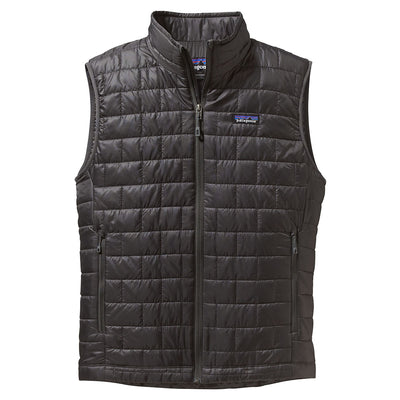 Patagonia Men's Nano Puff Vest - Forge Grey - Buy online today at Down the Line Surf. International shipping available.