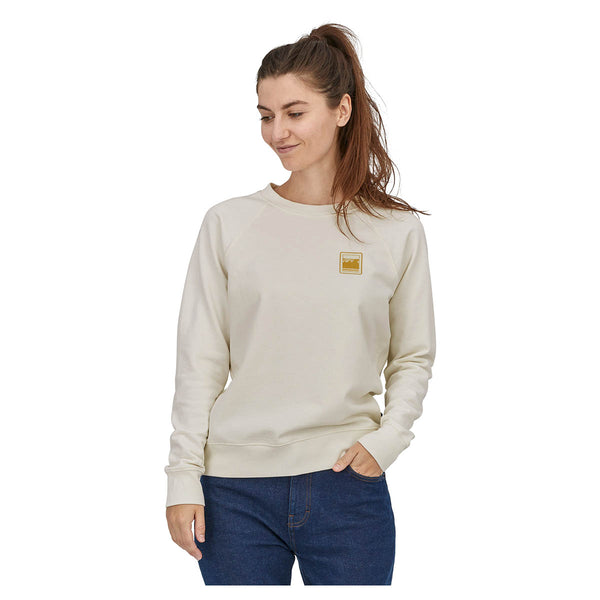 Patagonia Women s Alpine Icon Regenerative Organic Cotton Crew Sweatshirt BCW