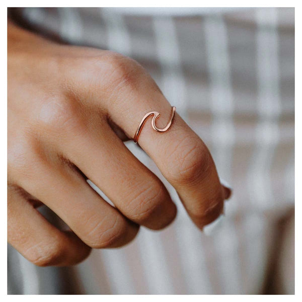 Pura Vida Wave Ring