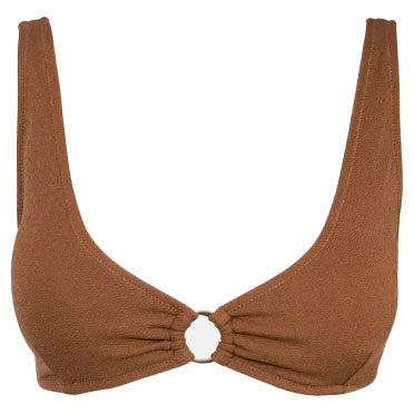 Rhythm Avoca Support Tall Tri Top - Chocolate - Buy online today at Down the Line Surf. International shipping available.