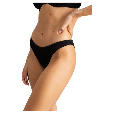 Rhythm Wave Break Hi Cut Pant - Black - Buy online today at Down the Line Surf. International shipping available.