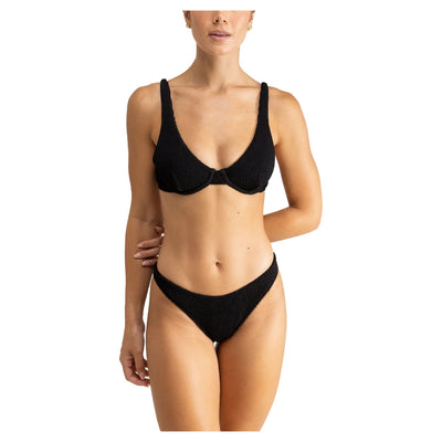 Rhythm Wave Underwire Top - Black - Buy online today at Down the Line Surf. International shipping available.