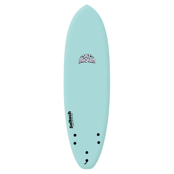 Softech Sky Brown Softboard - Seafoam