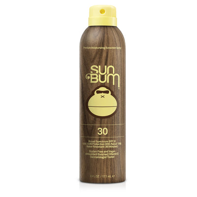 Sun Bum Original SPF 30 Sunscreen Spray - 6OZ - Buy online today at Down the Line Surf. International shipping available.