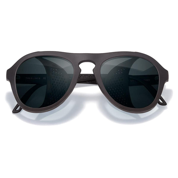 Sunski Treeline Polarized Sunglasses Black Slate