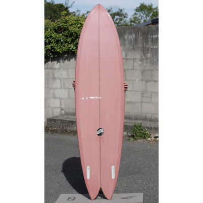 Thomas Surfboards Long Fish - 7'2" - Salmon - Buy online today at Down the Line Surf. International shipping available.