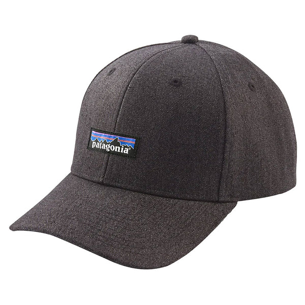 Patagonia Tin Shed Hat P-6 Logo: Ink Black
