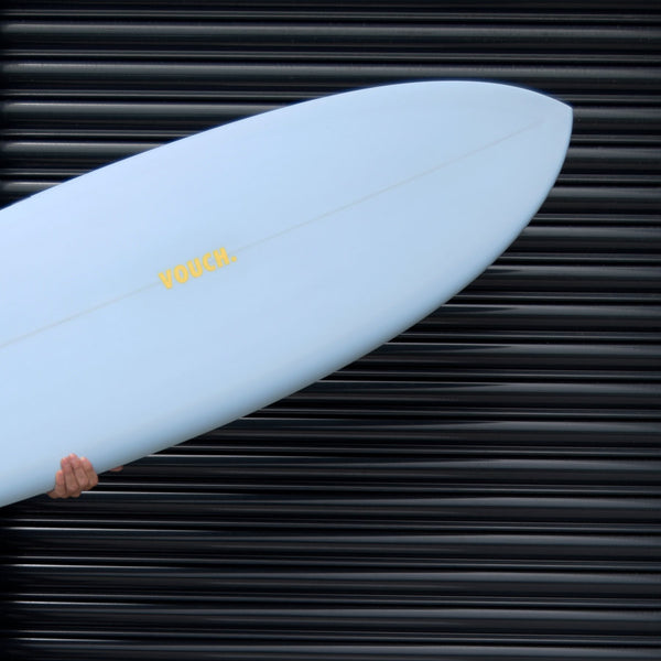 Vouch Mid Vish Surfboard Blu Tac 6'6" Down the Line Surf